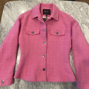Brand new with tags - Maje pink tweed blazer